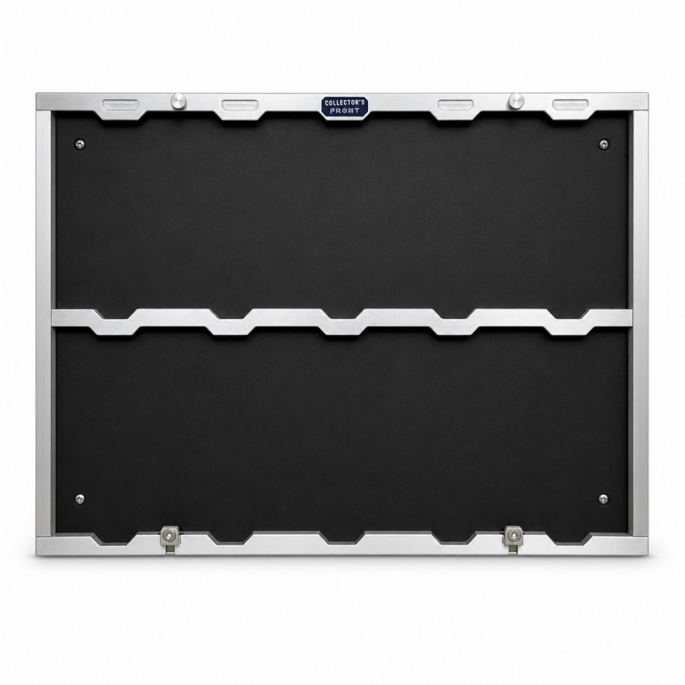Protected Display in base aluminum finish