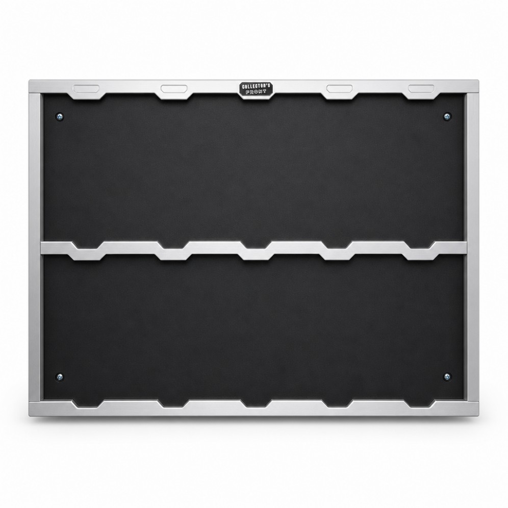 Standard Display in base aluminum finish